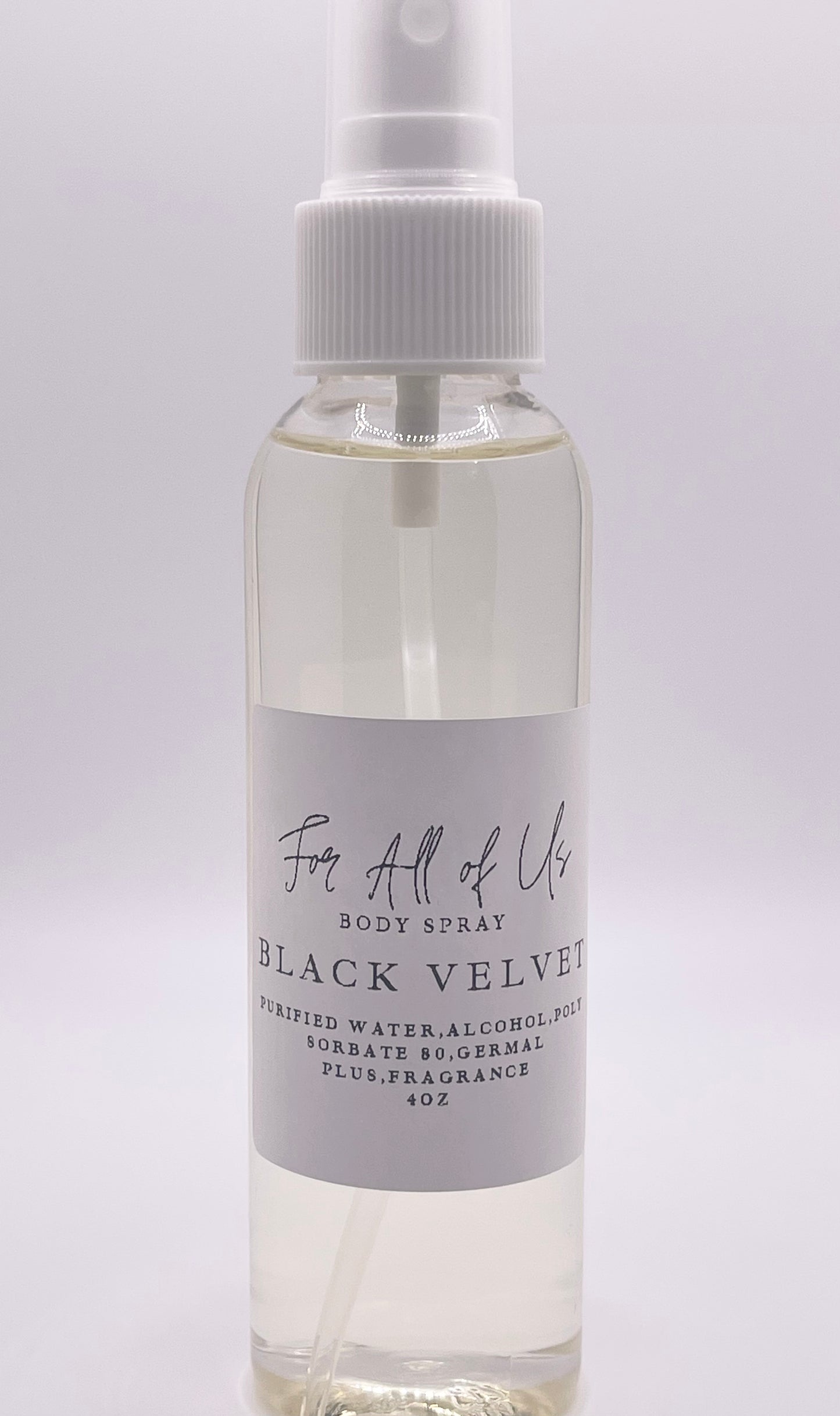 Black Velvet Body Spray for Men