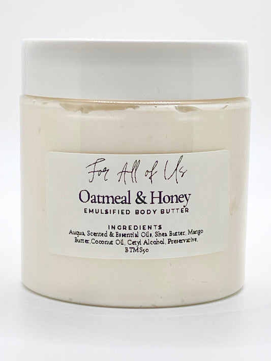 Oatmeal & Honey Body Butter 8oz