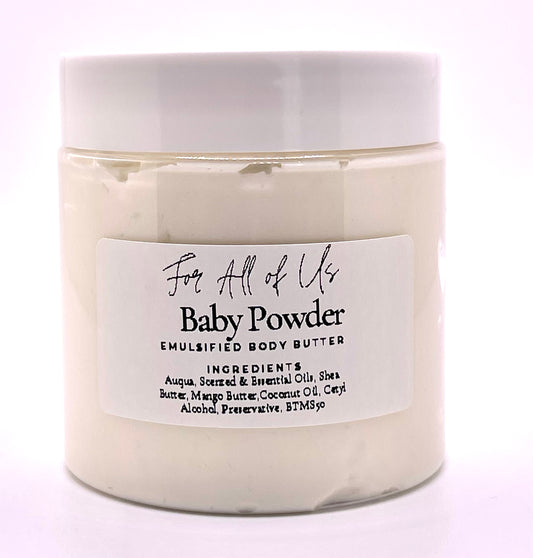 Baby Powder Body Butter 8oz